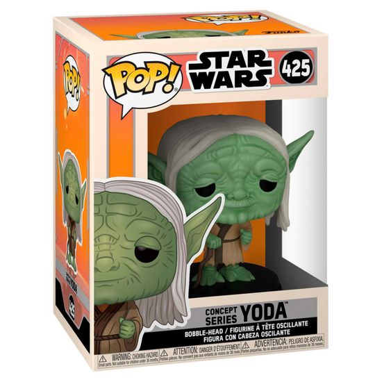Фигурка Funko POP! Bobble Star Wars Concept Series Yoda (425) 50112 / Фигурка Фанко ПОП! по мотивам вселенной "Звёздные войны", Йода