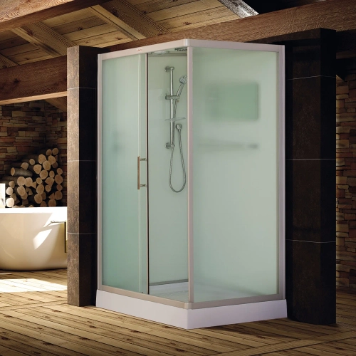 Душевая кабина Esbano (Эсбано) EST-118CKR, с низким поддоном, 110x85x210