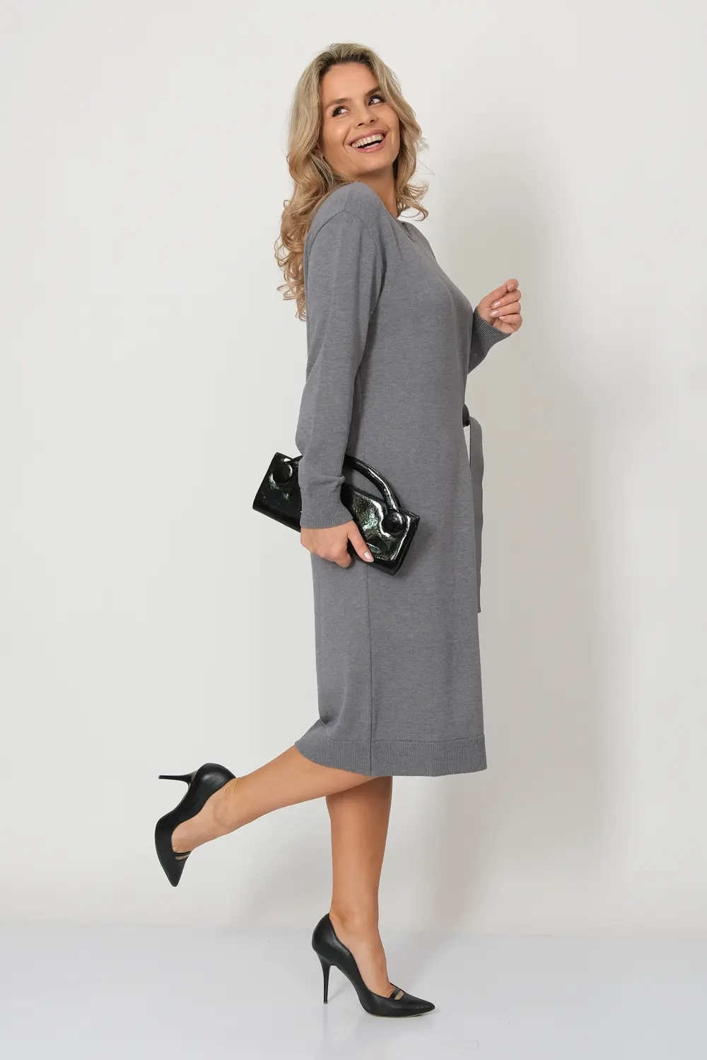 Платье Ф 001/серый