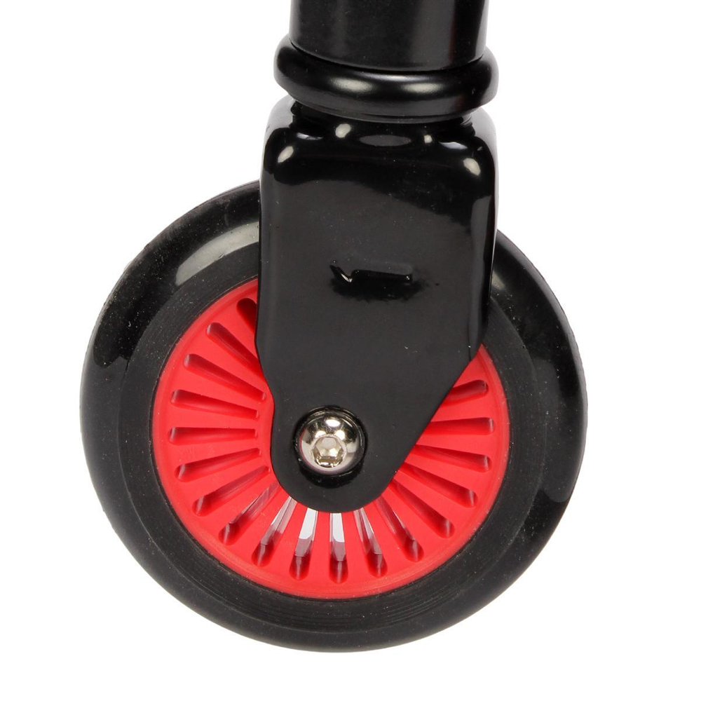 Самокат металл трюковой пластик диски, колеса PU 100, 4 цвета микс, с-30833