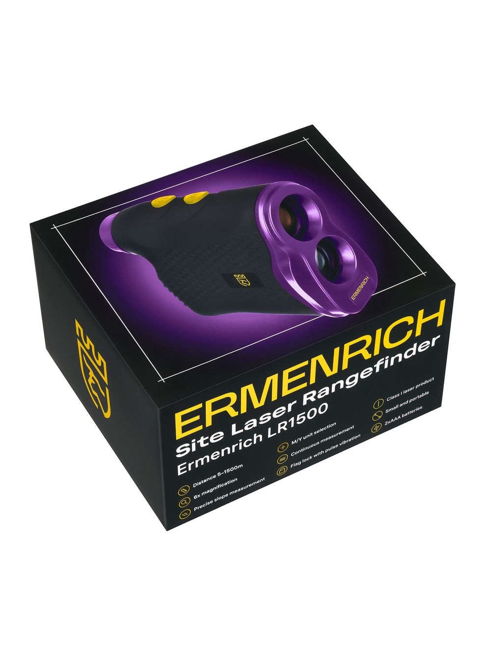Лазерный строительный дальномер Ermenrich LR1500