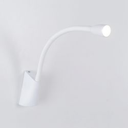 Citilux Декарт CL704340 LED Бра гибкое с выключателем Белое