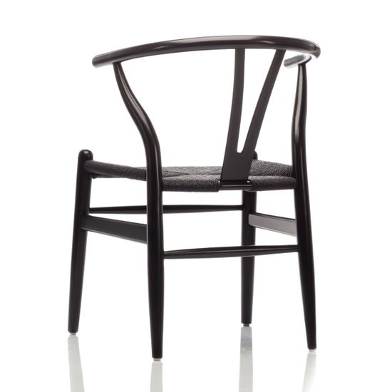 Стул Wishbone черный