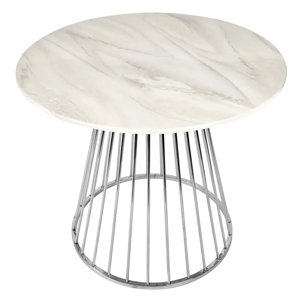 Стол Liverpool 100см, хромированные ножки