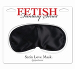 Маска на глаза из полиэстера Fetish Fantasy Series Satin Love Mask (Цвет: черный)