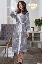 Женский вискозный халат  MIA-Mella COLLETT Коллет 6559