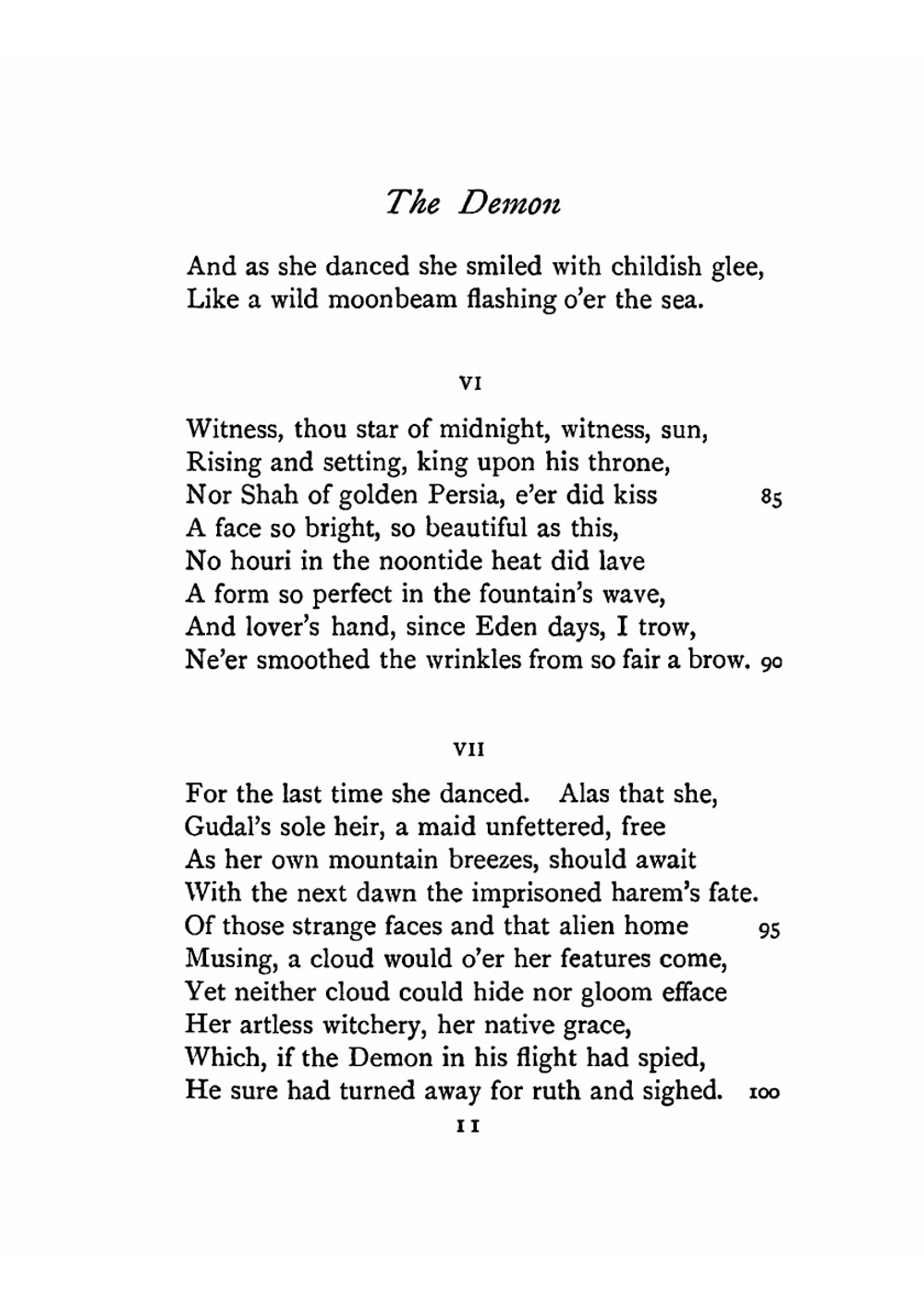 The demon of Lermontoff | Mikhail IUrevich Lermontov