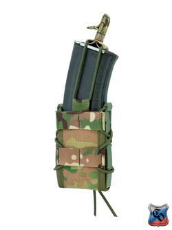 Подсумок SSO АКМ 1 RAID MOLLE без клапана и с утяжкой (Мультикам)