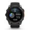 Garmin Fenix 8 Amoled 51 мм – Серый корпус, черный силиконовый ремешок