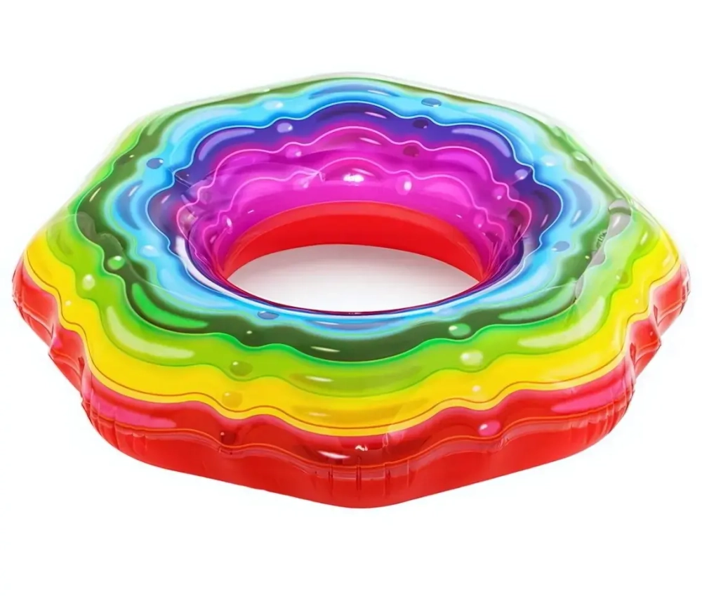 Круг для плавания 115 см Rainbow Ribbon Bestway (36163)