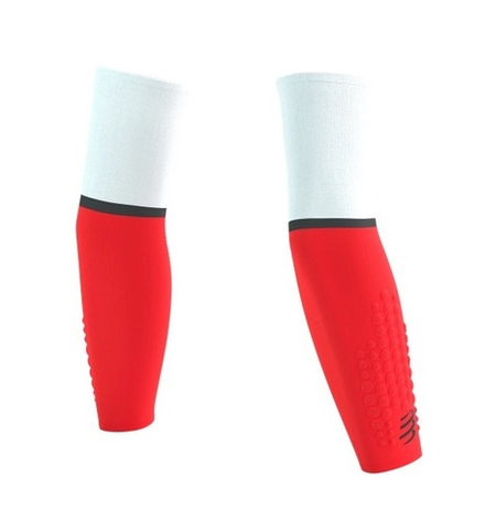 Рукава ArmForce Ultralight WHITE/FLUO RED