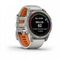 Умные часы Garmin FENIX 7 PRO Sapphire Solar титановый серый с серо-оранжевым ремешком
