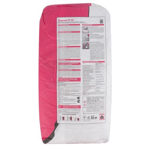 Штукатурка декоративная Церезит CT 35 короед 2,5 мм 25 кг