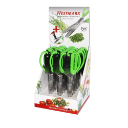 Ножницы кухонные для зелени с 5-ю лезвиями Westmark Steel Германия детали