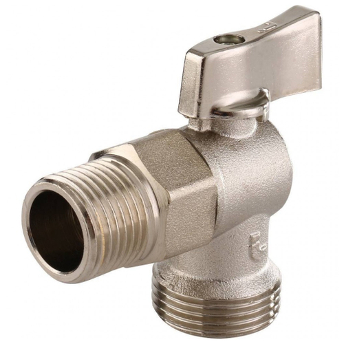 Кран шаровой угловой для стиральных машин, 1/2х3/4, Itap 392