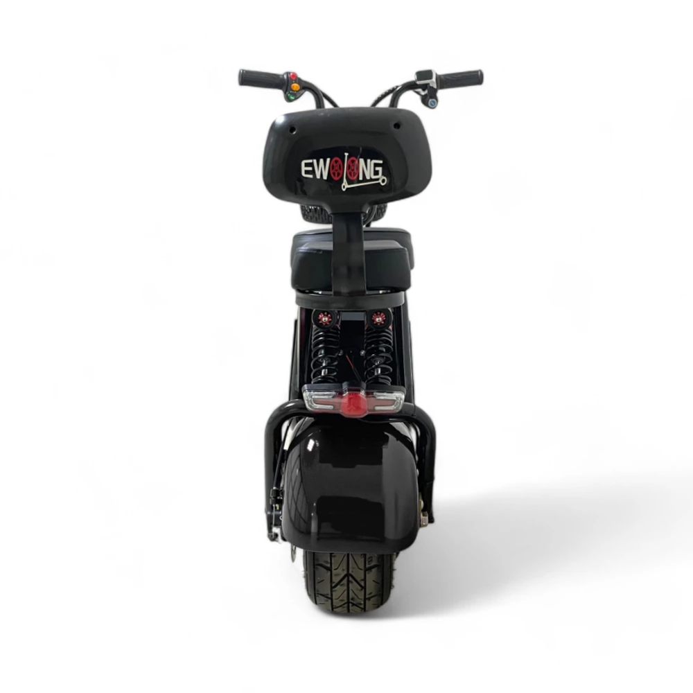 Электроскутер CityCoco WOLONG C1 PRO 48V 11Ah 800W Черный