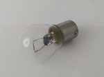 Лампа накаливания P21W (12V) 142936 TESLAFT (металлический цоколь)