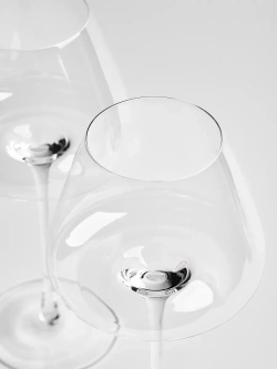 Набор бокалов для вина на длинной ножке 2 шт 720 мл