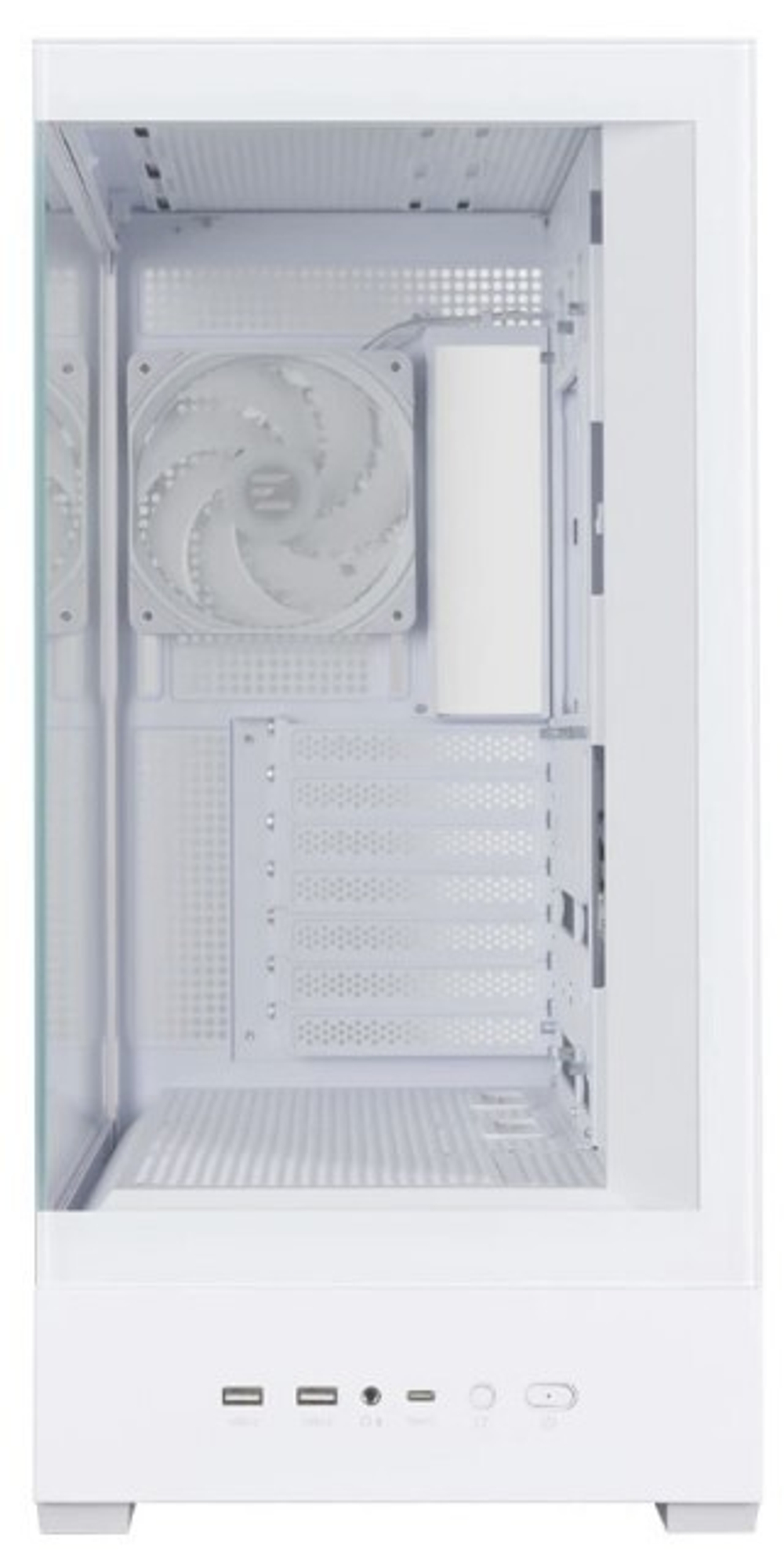 Корпус ATX Zalman P40 DS White
