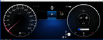 Цифровая приборная ЖК панель для Mercedes-Benz E-класс 2010-2013 (W212) RDL-1317B