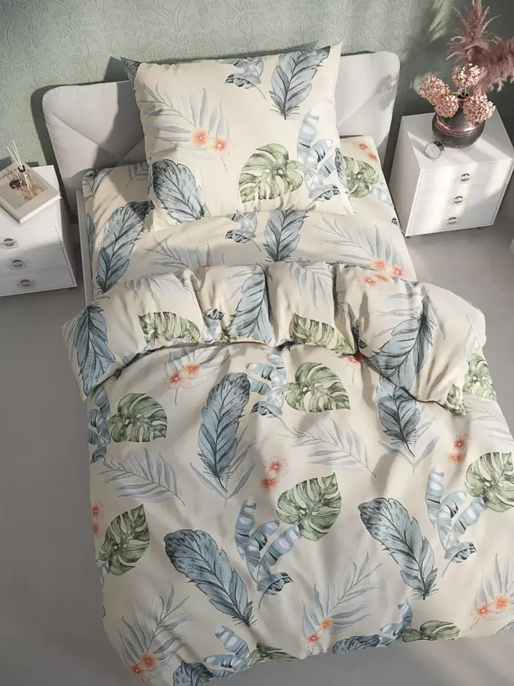 Простынь Полисатин Мечта "Tropic" 150x215 см