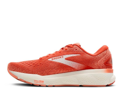 Кроссовки для бега женские Brooks Ghost 16 Оранжево-Белые