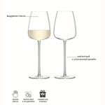 Набор из 2-х бокалов для белого вина Wine Culture 690 мл