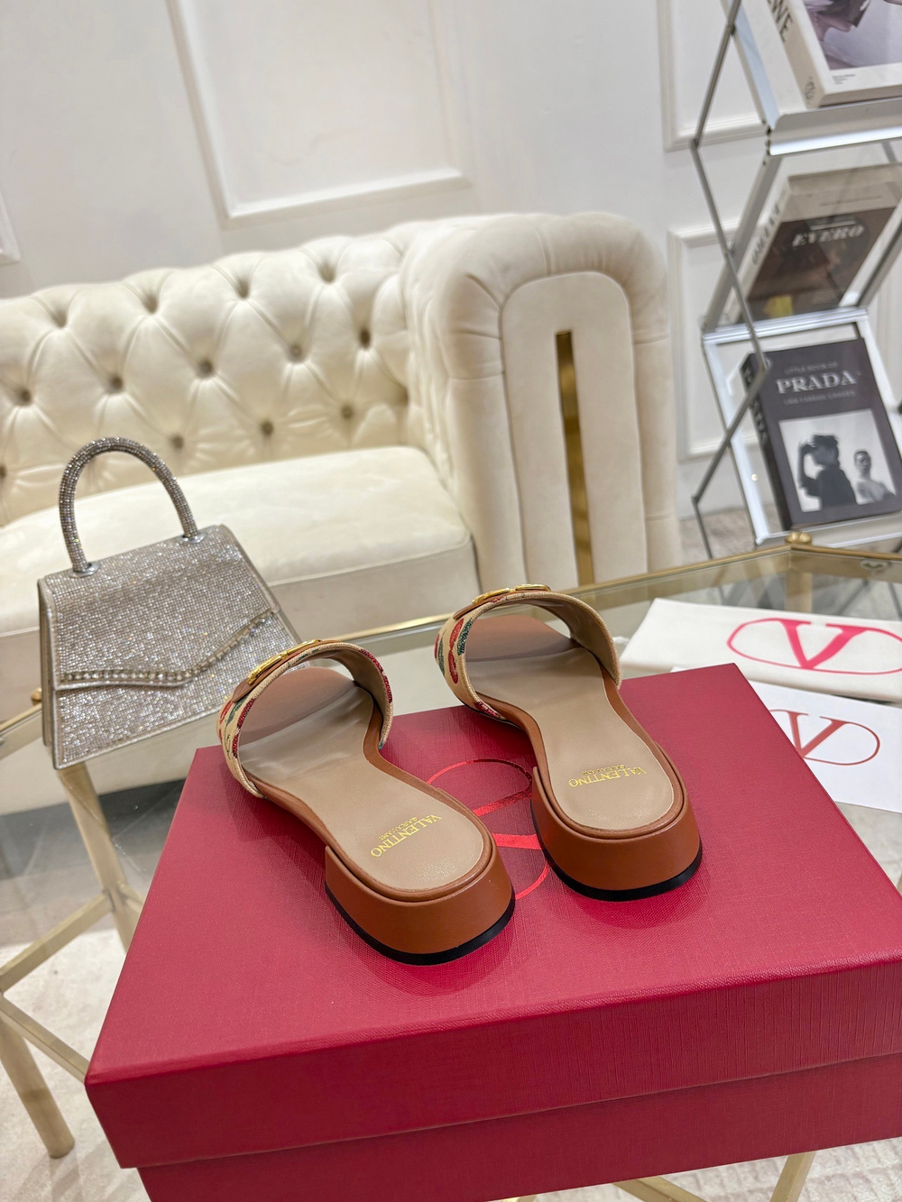 Valentino Slide Sandal
