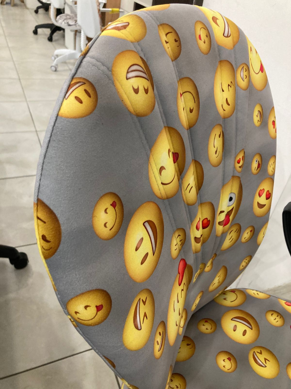 Кресло Варна (К) м Смайлик серый п.Гольф (упак)