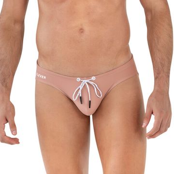 Мужские плавки коричневые Clever Moda COOL SWIMSUIT BRIEF 162202