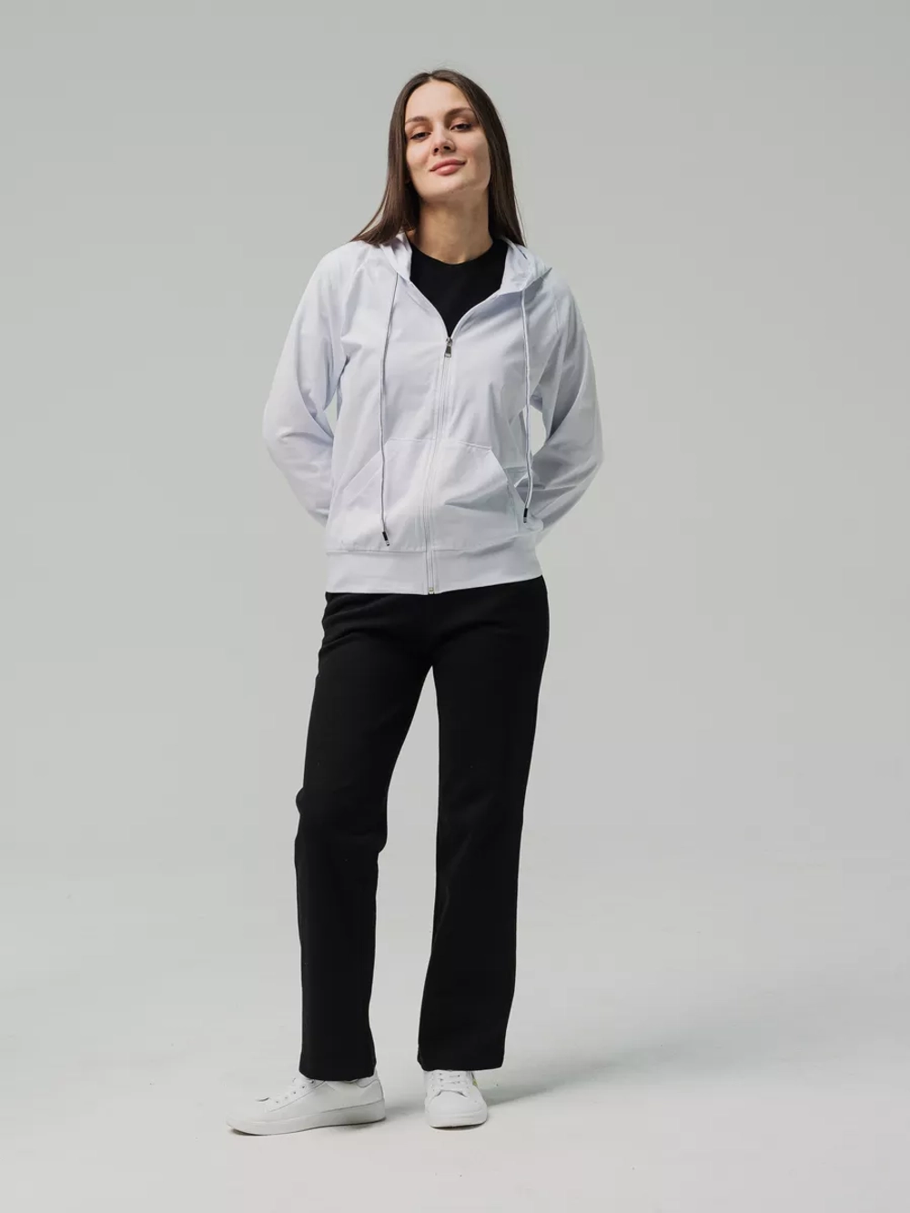 Худи спортивные на молнии