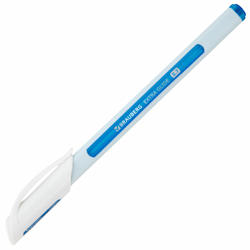 Ручка шариковая масляная BRAUBERG "Extra Glide Soft White", СИНЯЯ, узел 0,7 мм, линия письма 0,35 мм, 142927