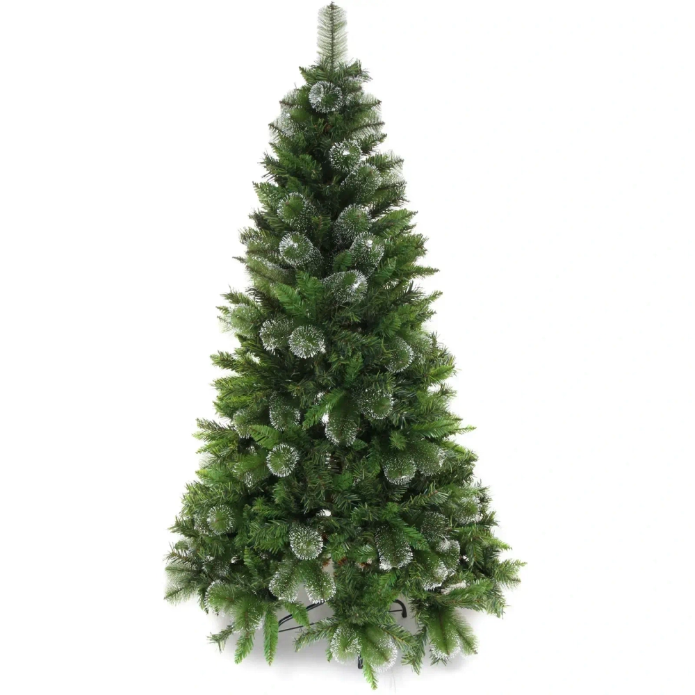 Елка «Праздничная» 150 см, ПВХ+леска (617 веток)