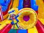 Коммерческий надувной батут «Парк развлечений» 10*6*6 м