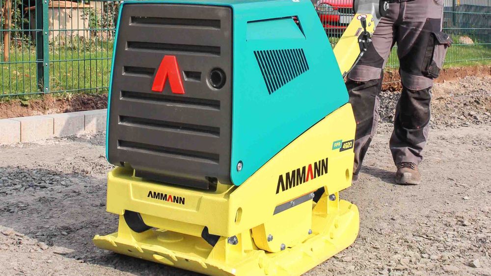 Виброплита дизельная Ammann AVP (APR) 4920 (Hatz 1B40 / 413 кг) руч/пуск, 600 мм