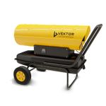 Дизельная тепловая пушка Vektor DH-100D прямого нагрева / 92 кВт