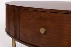 Кофейный стол Elegant из дерева манго, 120х40 см