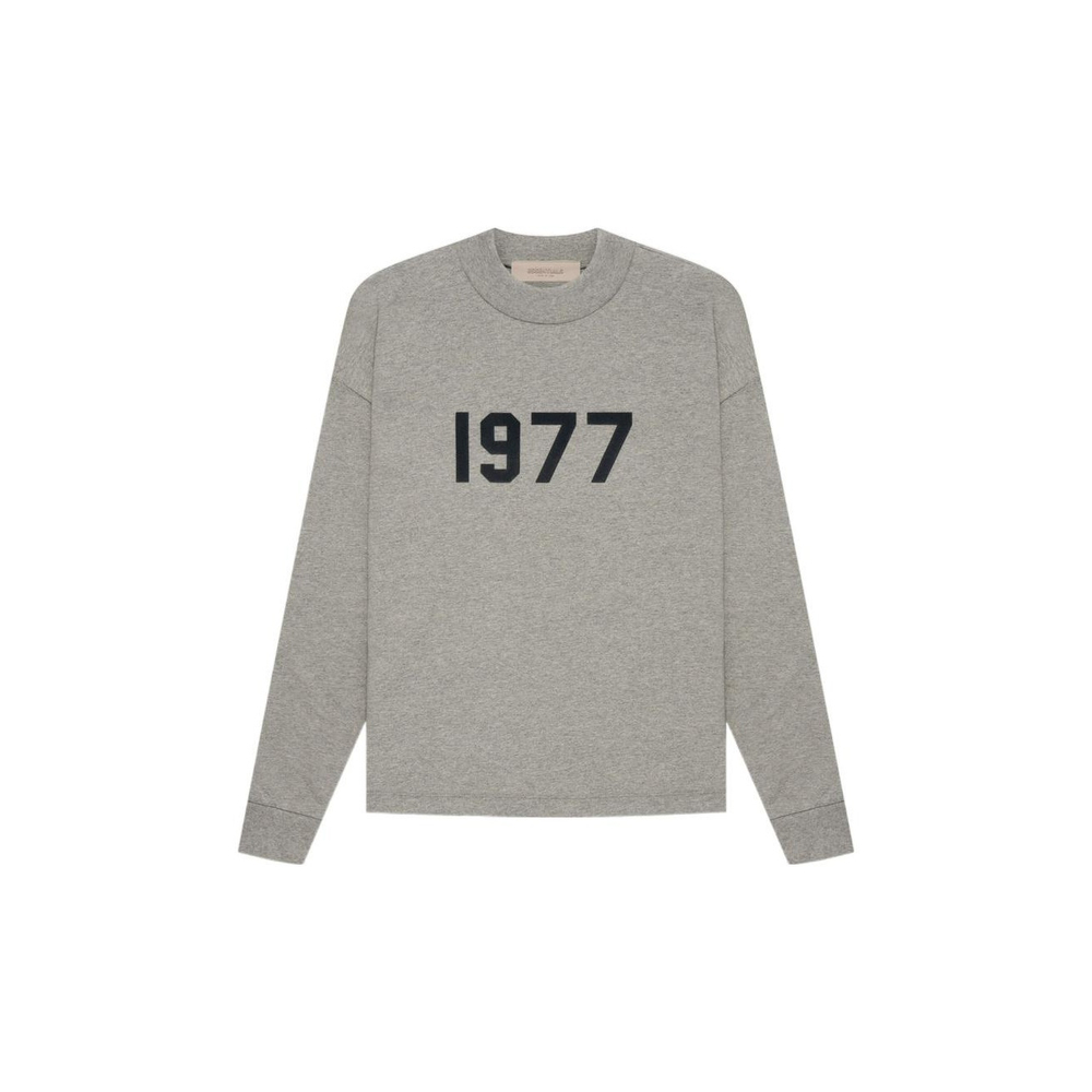 Толстовка Fear of God Essentials Tee Dark Oatmeal 1977, FOG-SS22-926