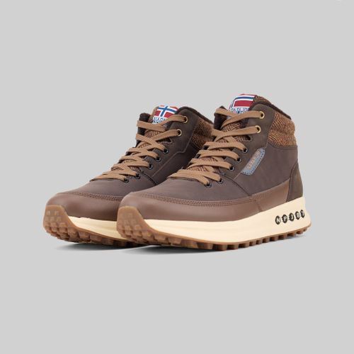 Ботинки Napapijri Slate Suede City Boots артикул:NA4HVFWA1 - купить в магазине Дайс