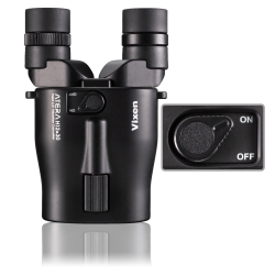 Бинокль VIXEN ATERA H12X30 с оптическим стабилизатором — эргономичный дизайн и удобное управление