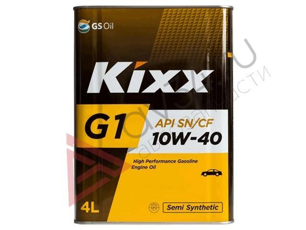Kixx G (gold) 10w-40 (SL/CF) п/синт. 4л. Масло моторное(12067)