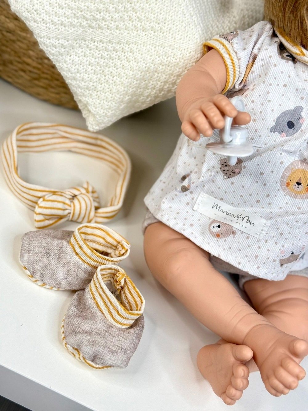 Кукла Marina and Pau 45cм Rosie мягконабивная (M1168K)