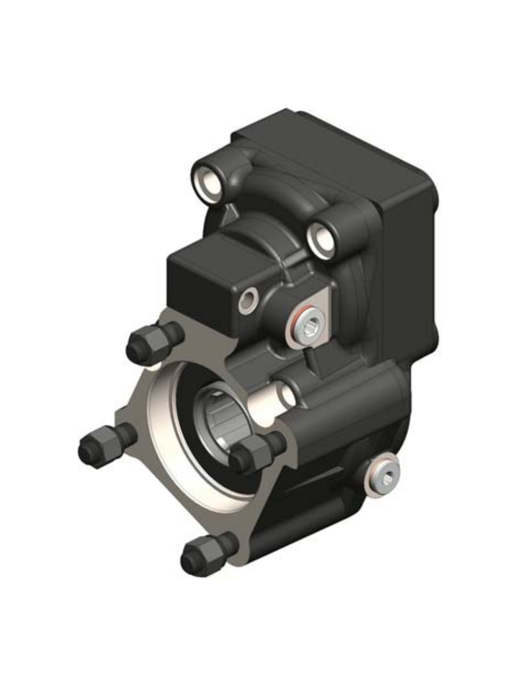 Коробка отбора мощности ISO для КПП ZF со смещением 500 Нм 1:1 01008400179