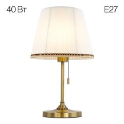 Citilux Линц CL402730 Настольная лампа бронза с белым абажуром