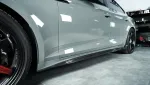 Карбоновые боковые юбки для AUDI S5 & A5 & A5 S LINE 2020-2025+ B9.5 Ауди обвес