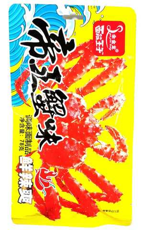 Соевая закуска "Королевский краб" 78 гр (желтый) большой