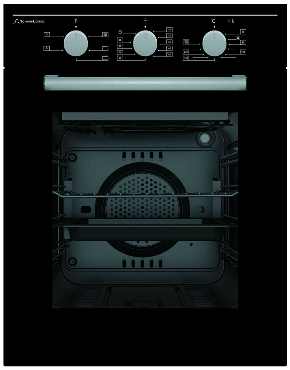 Электрический духовой шкаф Schaub Lorenz SLB ES 4610 black
