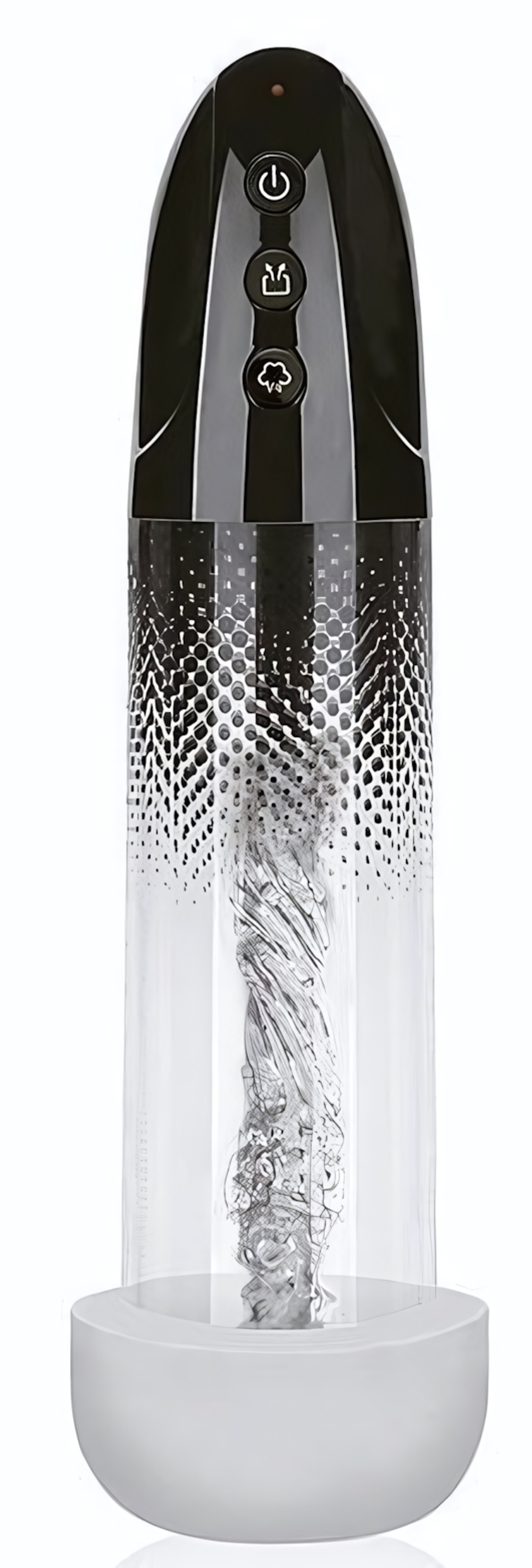 Автоматическая перезаряжаемая вакуумная помпа Sex Expert (Цвет: прозрачный)