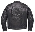 Куртка Men's Reflective Skull Leather Harley-Davidson