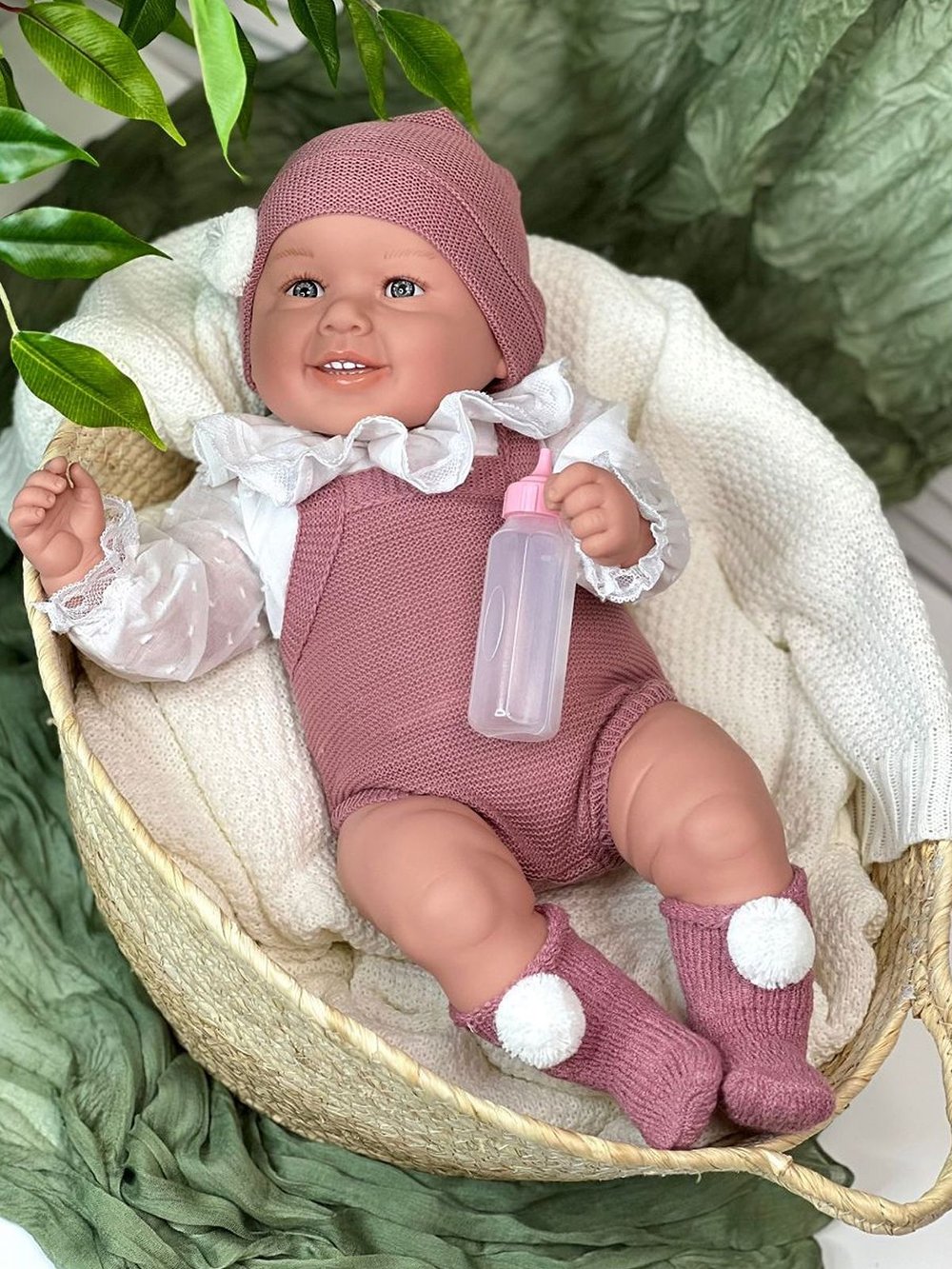 Кукла Manolo Dolls мягконабивная DIANA 47см в пакете (1165)